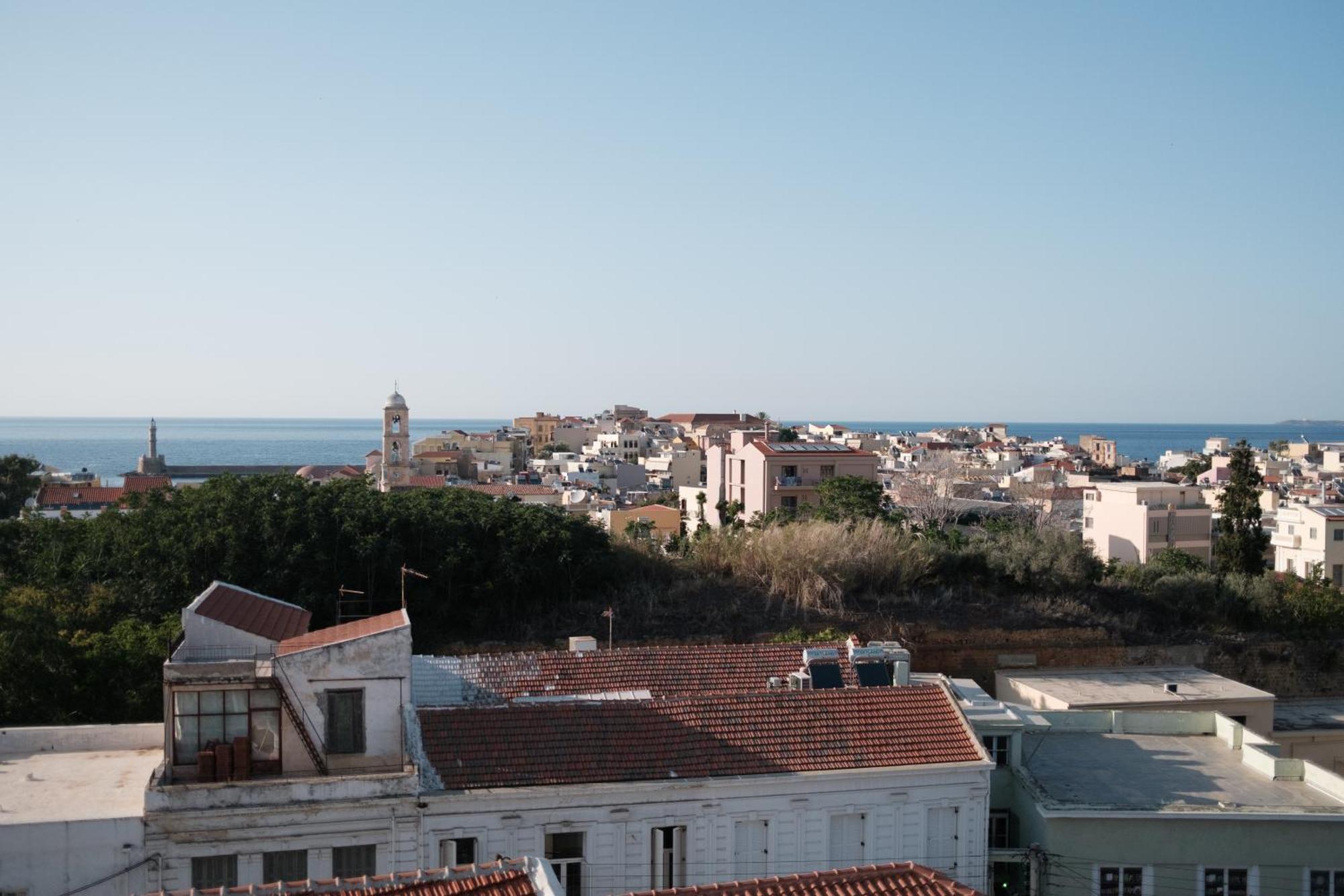 Apartmán Sky-High 70Sqm Penthouse W. Stunning Views - 05 Chania  Exteriér fotografie