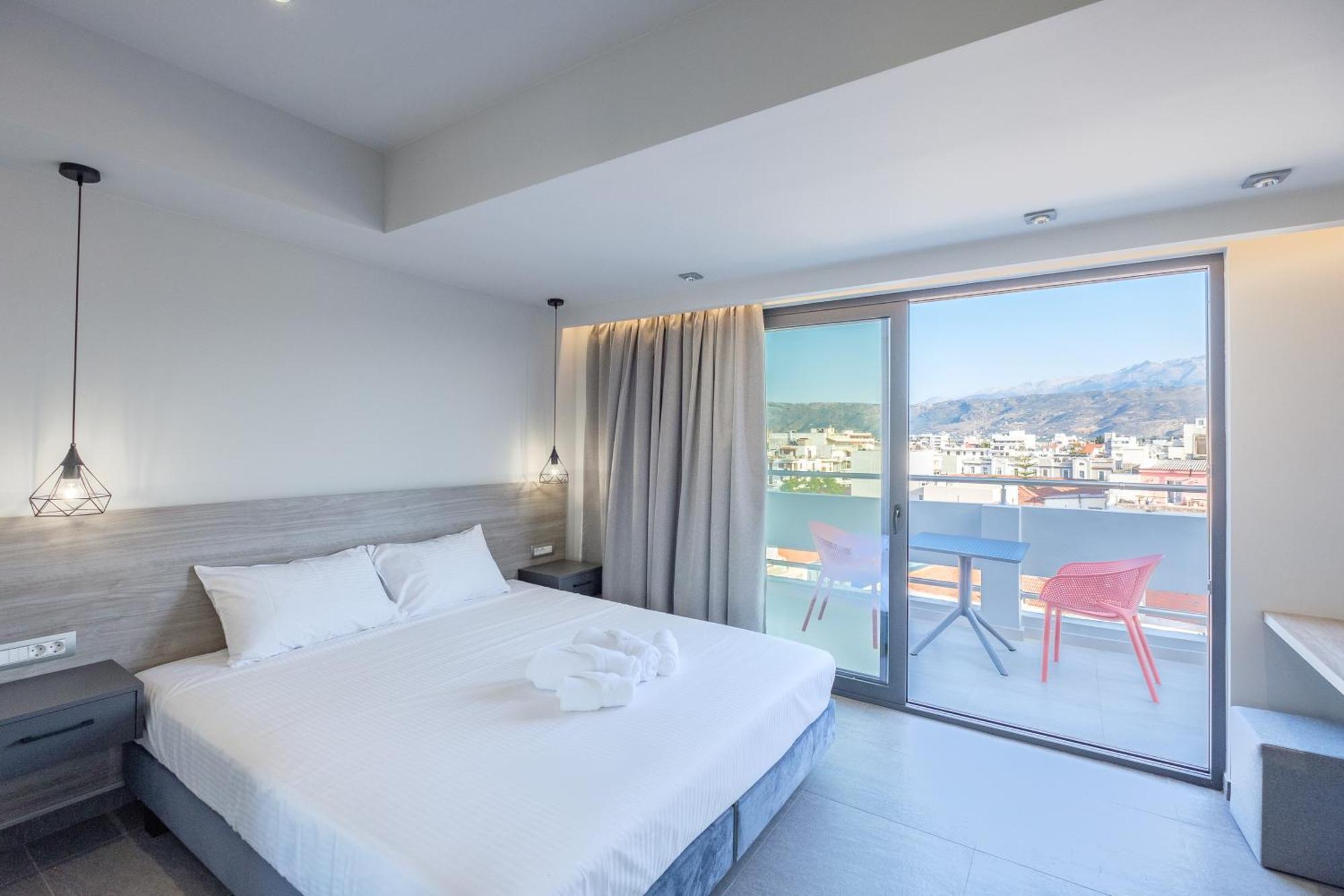 Apartmán Sky-High 70Sqm Penthouse W. Stunning Views - 05 Chania  Exteriér fotografie