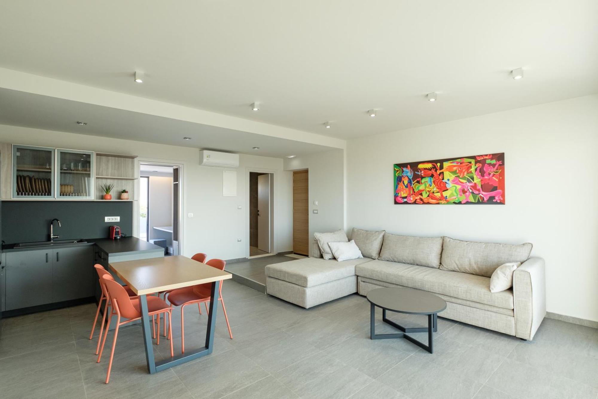 Apartmán Sky-High 70Sqm Penthouse W. Stunning Views - 05 Chania  Exteriér fotografie