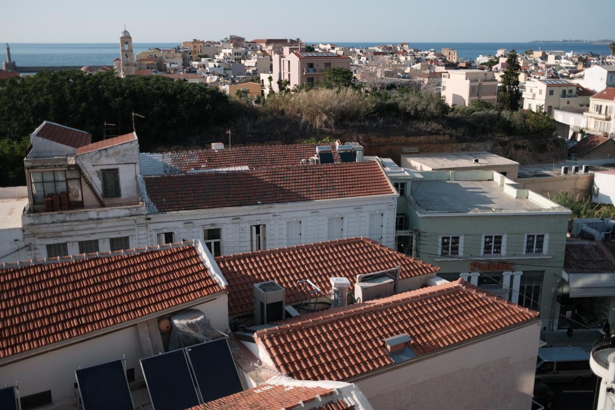 Apartmán Sky-High 70Sqm Penthouse W. Stunning Views - 05 Chania  Exteriér fotografie