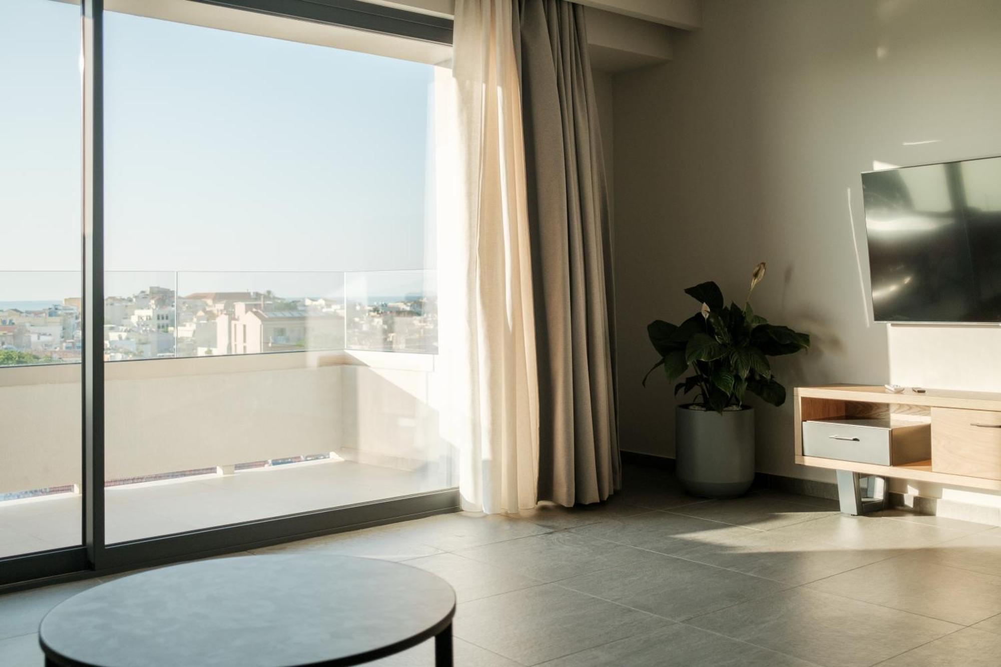Apartmán Sky-High 70Sqm Penthouse W. Stunning Views - 05 Chania  Exteriér fotografie